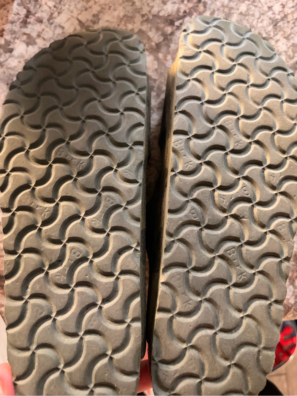 Birkenstock Camo Green Women’s Sandals - Picture 3 of 4
